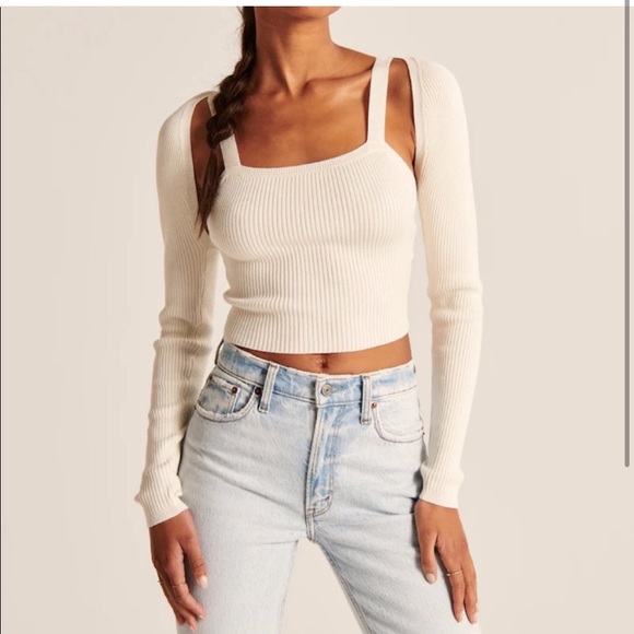 Abercrombie & Fitch Tops Abercrombie Fitch Womens Sweater Tank And